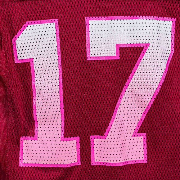 Washington Redskins Jason Campbell Reebok Jersey Youth Small NFL Breast Cancer - Picture 14 of 16